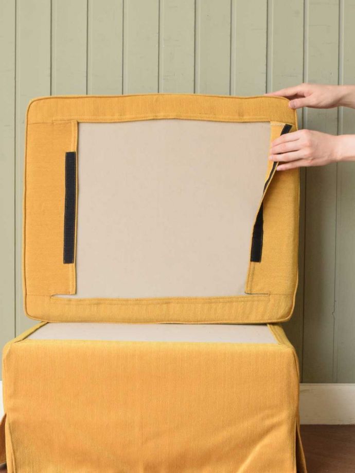 お家の洗濯機で洗えるスツール