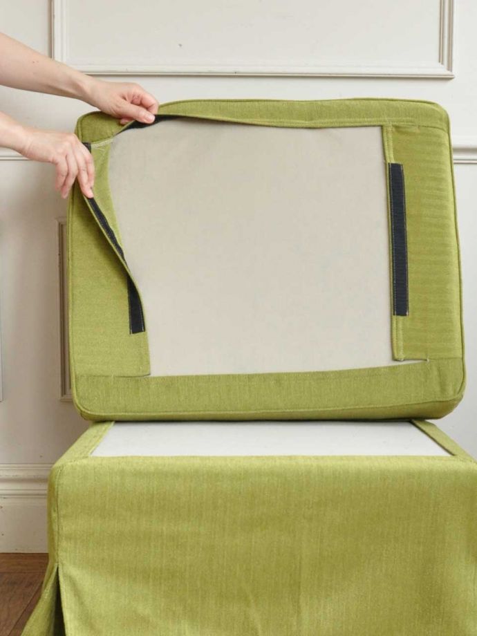 お家の洗濯機で洗えるスツール