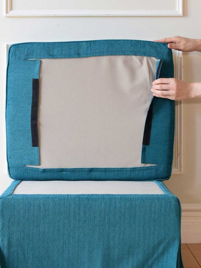 お家の洗濯機で洗えるスツール