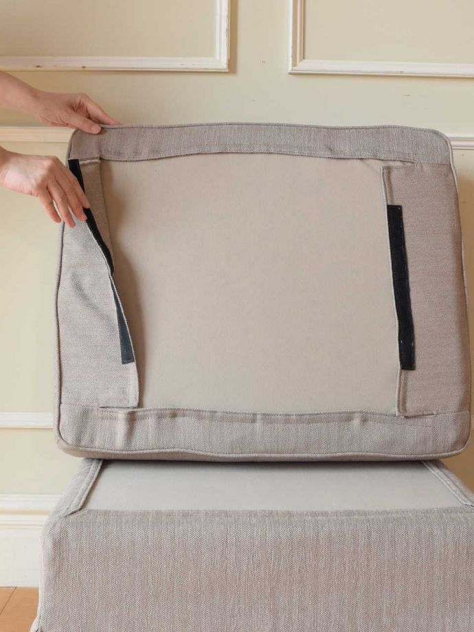 お家の洗濯機で洗えるスツール