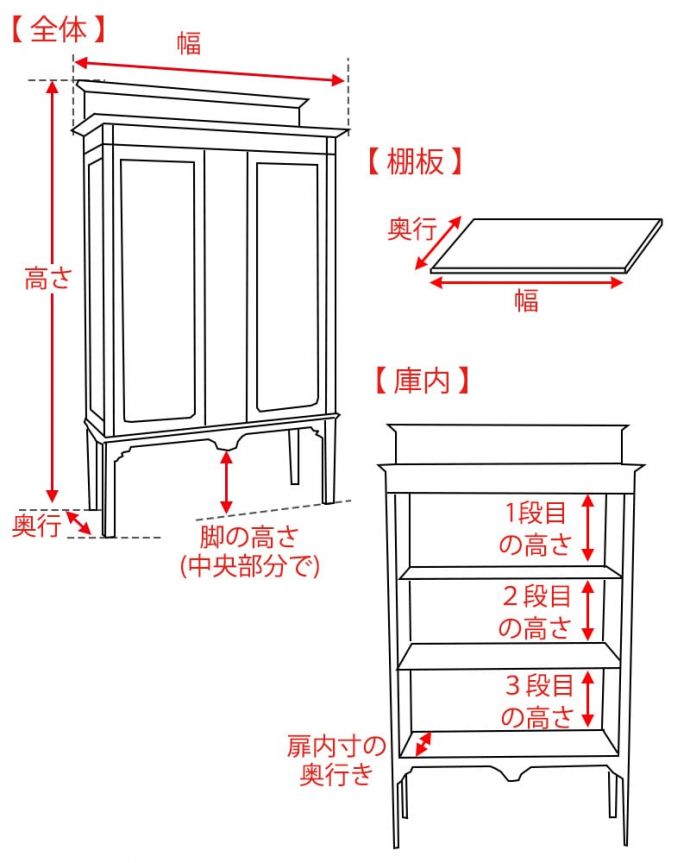アンティークのキャビネット　アンティーク家具　アールヌーボーデザインのアンティーク家具、ステンドグラス扉が美しいガラスキャビネット。。(k-2656-f)