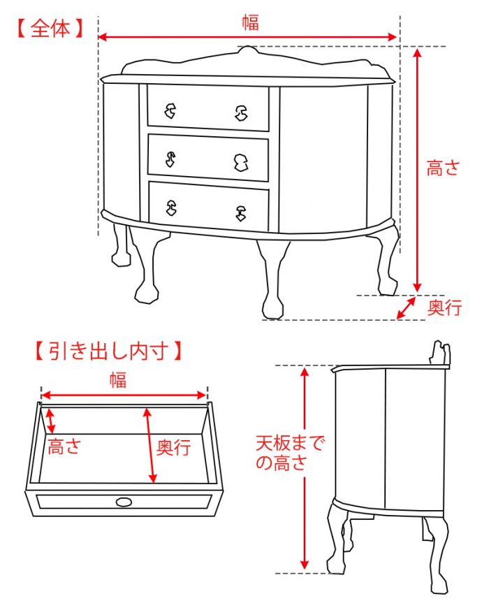 サイドボード　アンティーク家具　英国らしいアンティークの輸入家具、気品たっぷりな美しい木目のサイドボード。。(q-1951-f)