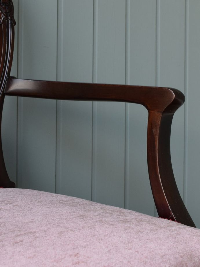 サロンチェアのアーム