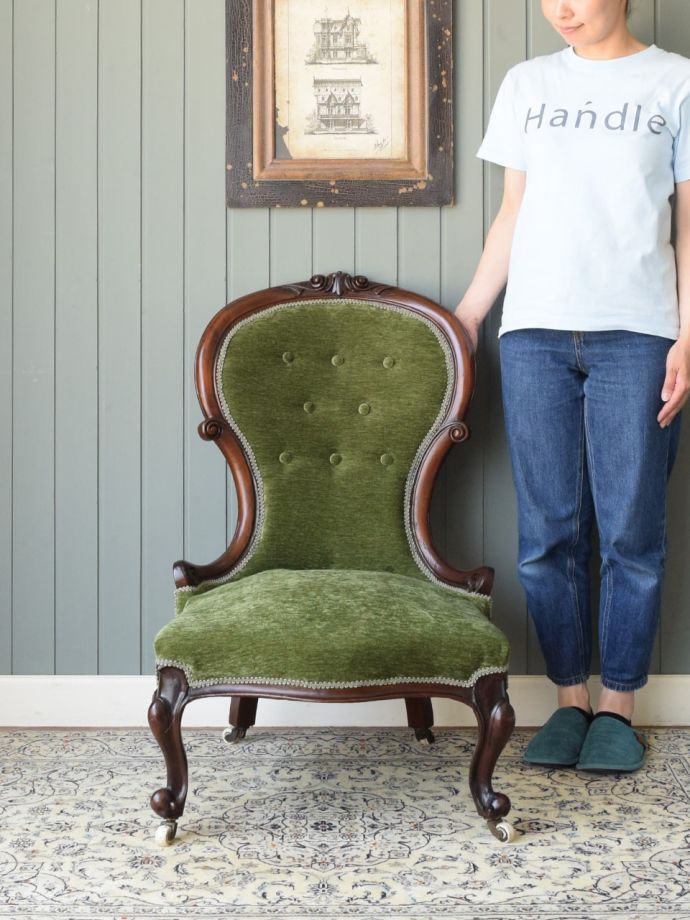 アンティークのパーソナルチェア