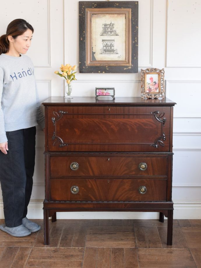 アンティークのビューロー