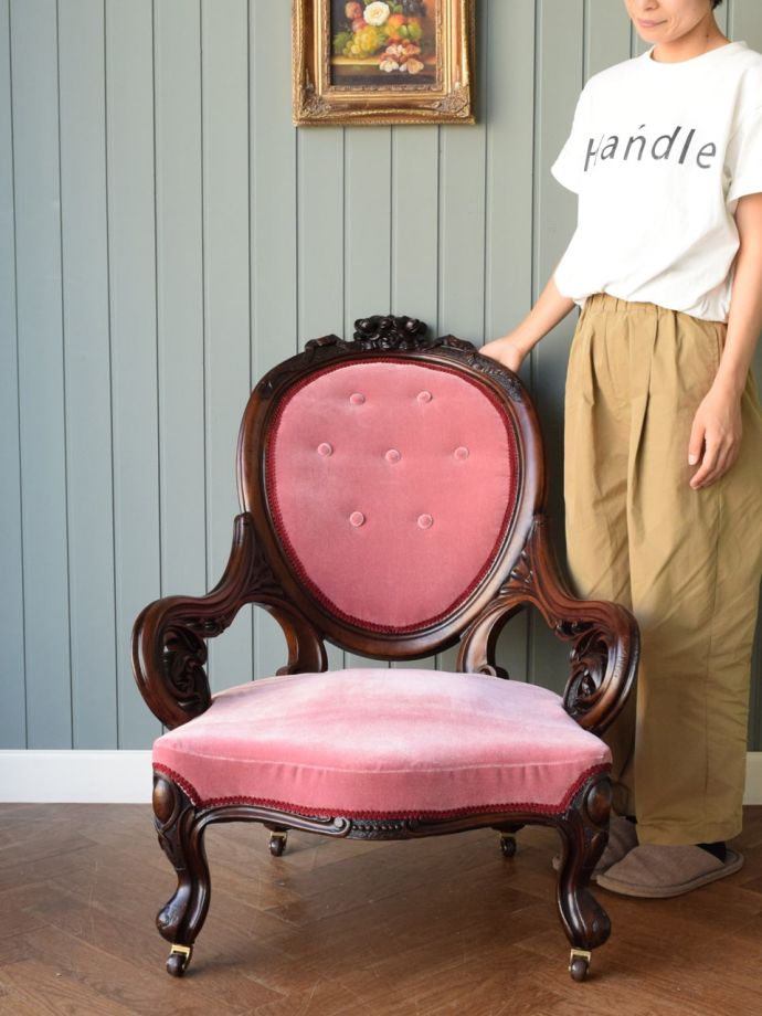 アンティークのパーソナルチェア