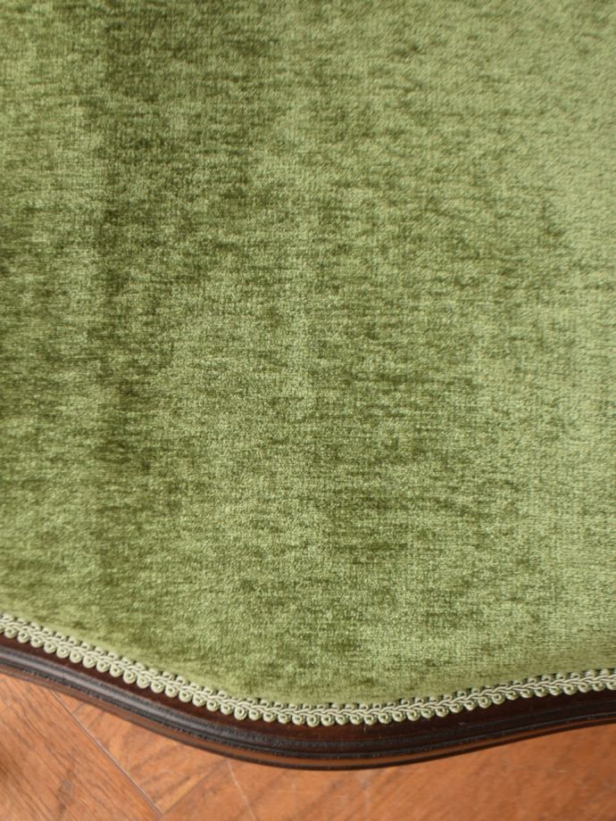 サロンチェアの座面の生地