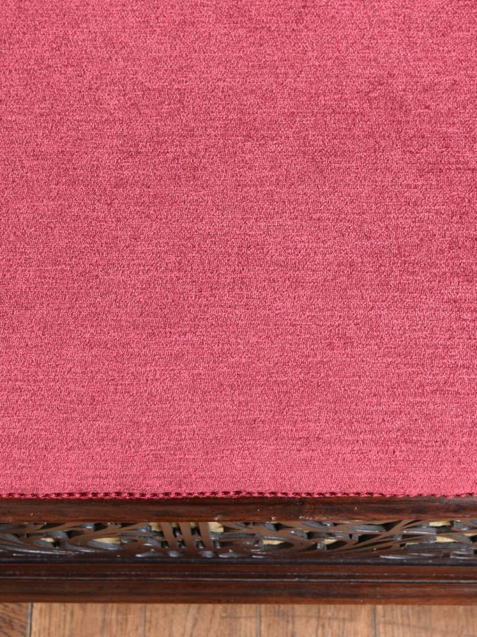 アンティークスツールの生地