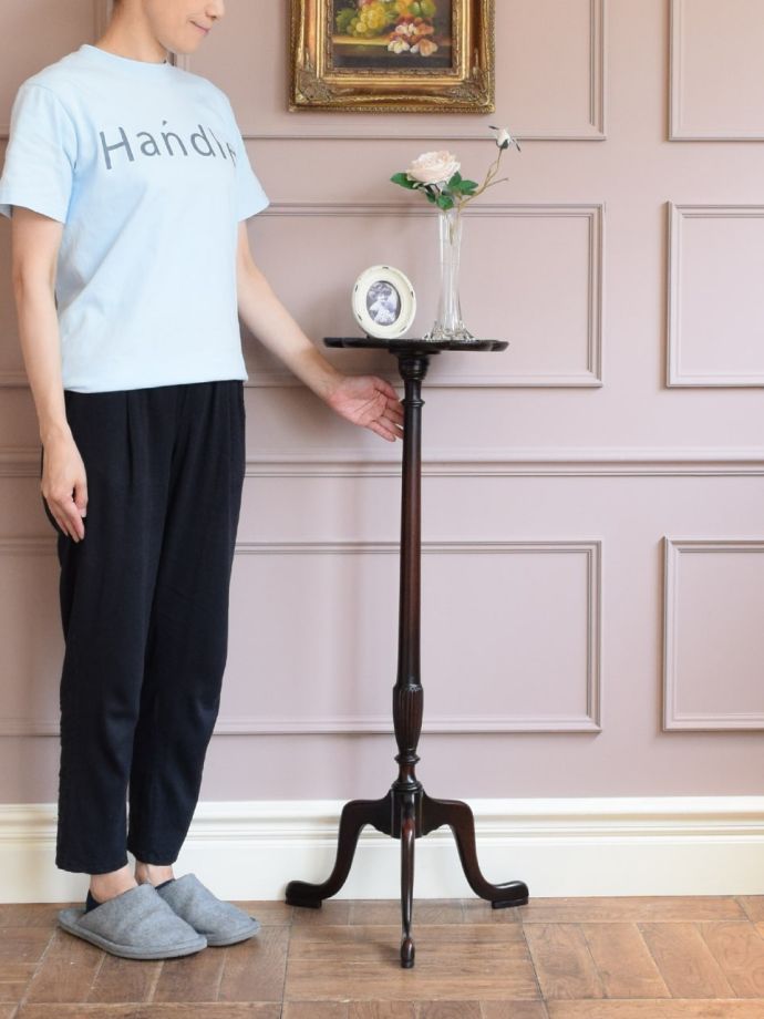 アンティークのプランツスタンド