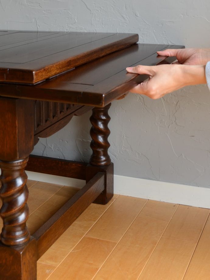 ドローリーフテーブルの使い方