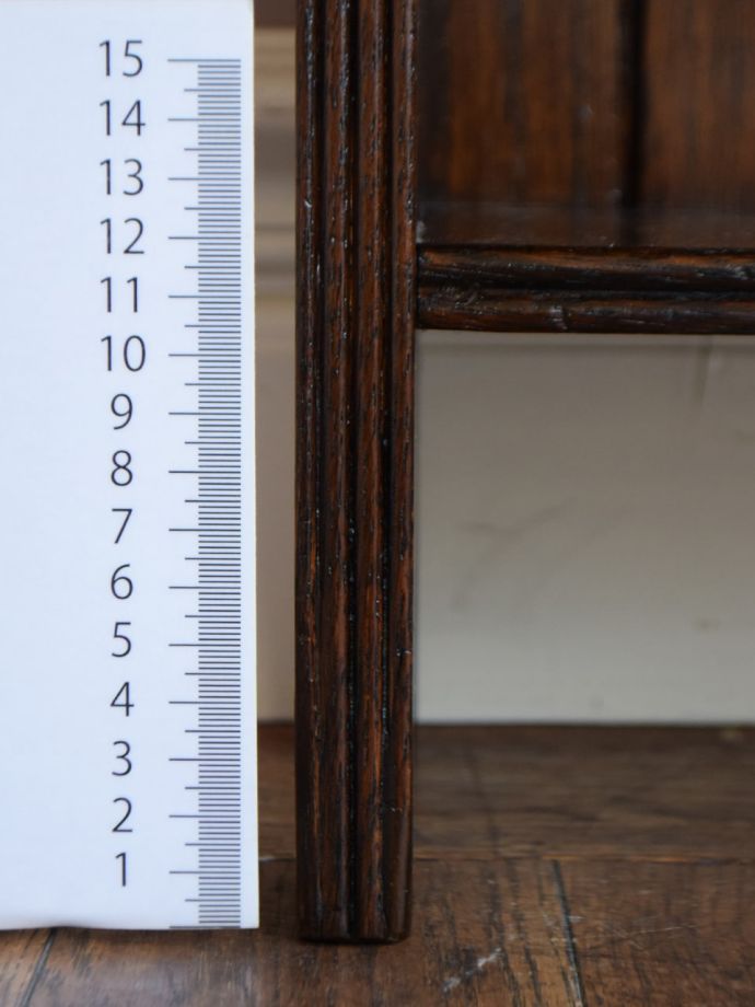 イギリスアンティークのおしゃれな本棚、アンティークのブックケース(i