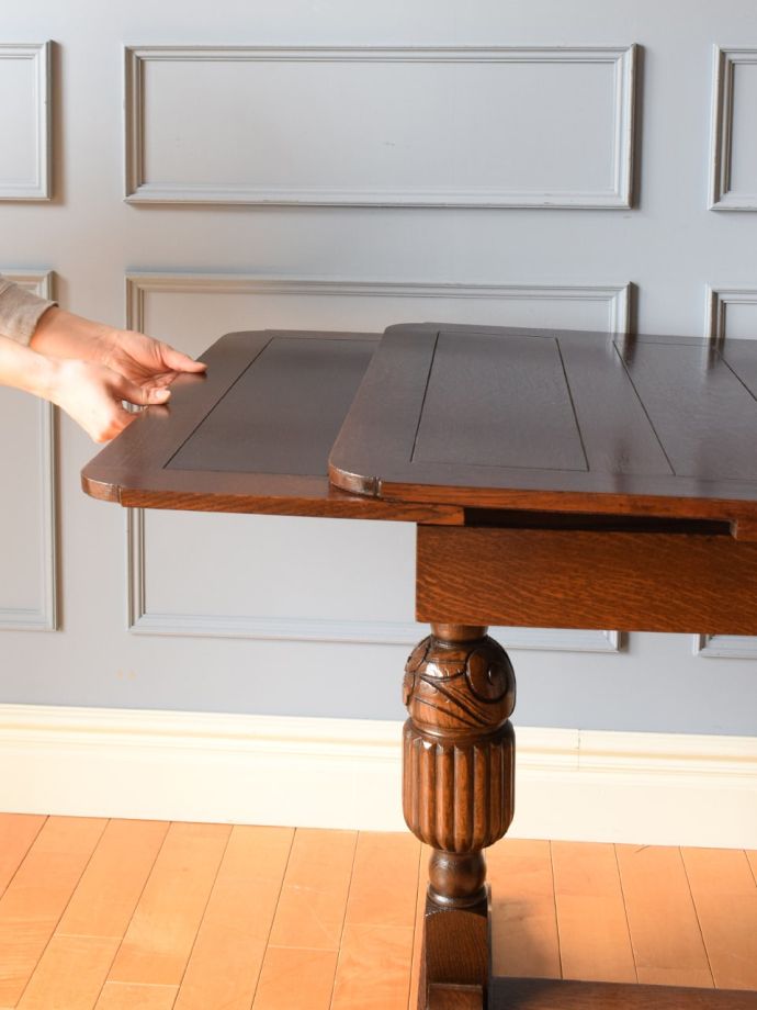 ドローリーフテーブルの使い方