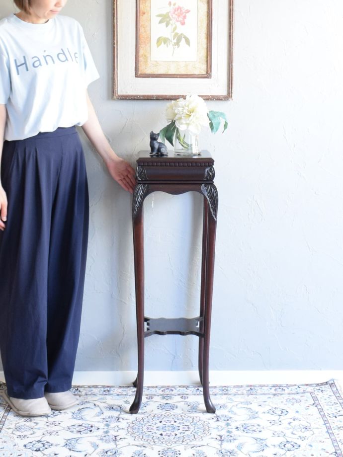 アンティークのプランツスタンド