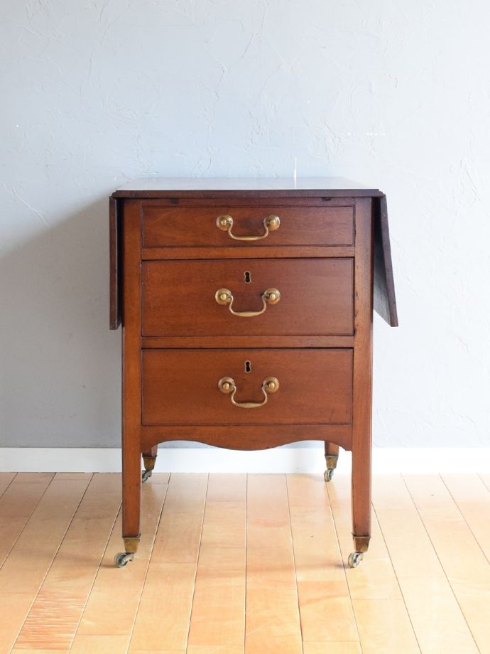 チェストの後ろ姿