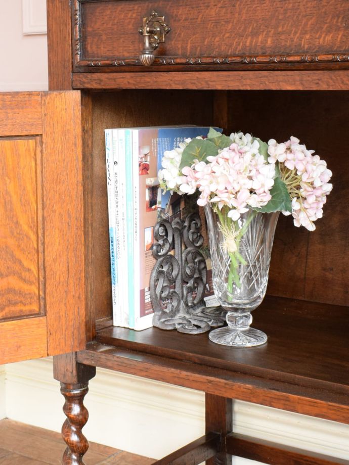 サイドボードの収納量