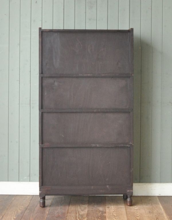 A.F.CORBETT社 英国アンティーク シャツケース ガラスショーケース 英国のカッコいいアンティーク家具、ガラス扉のシャツケース（本棚）(j