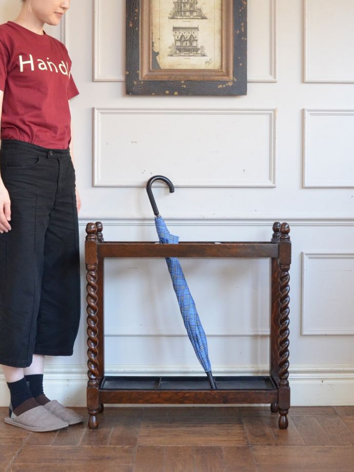 アンティークのおしゃれなステッキスタンド