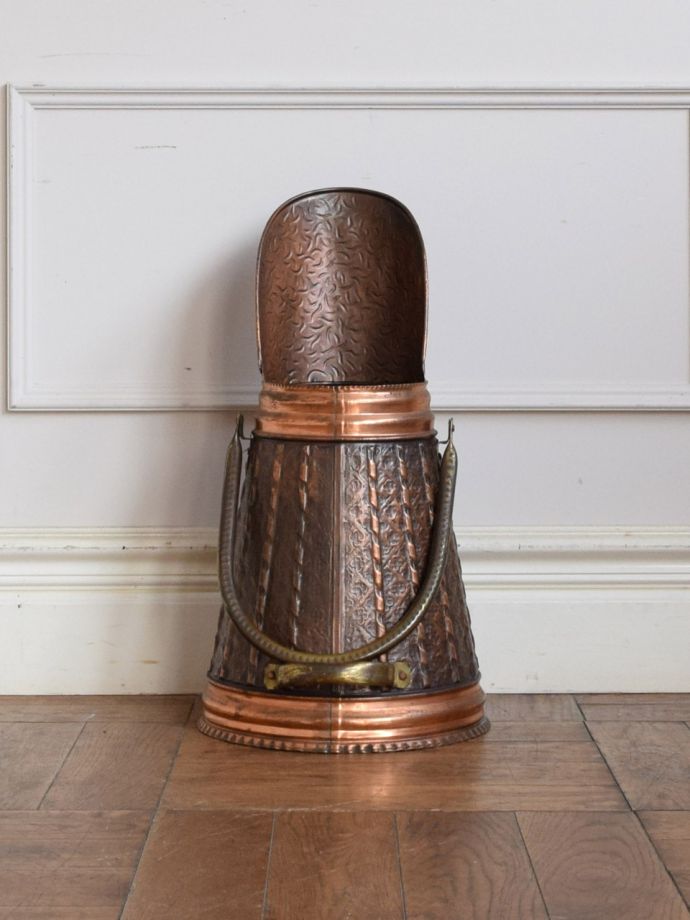 アンティークのコールバケツ