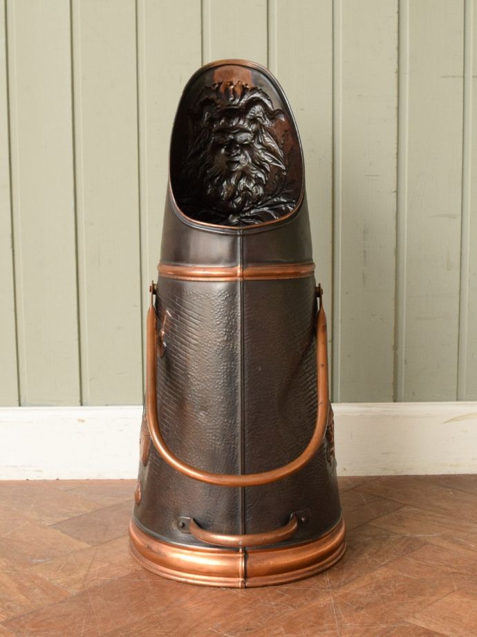 アンティークのコールバケツ