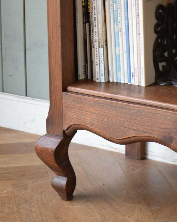 フランスから届いたシンプルでオシャレなアンティーク家具、オープン棚