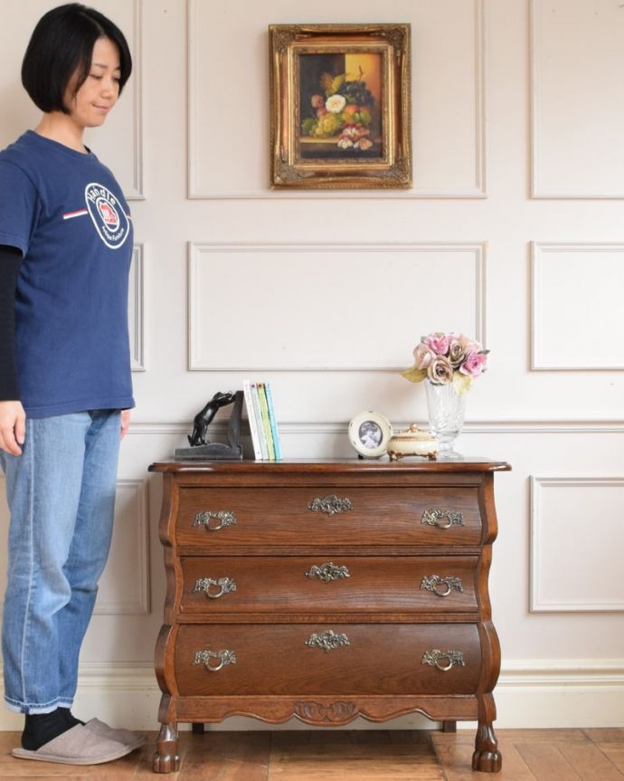 フランスのアンティークチェスト