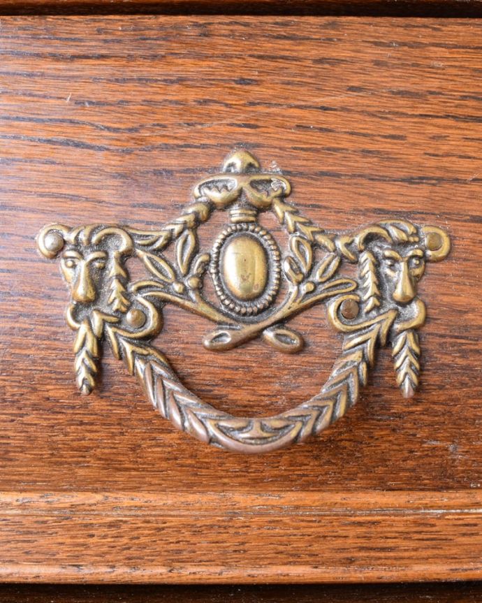 アンティークチェストの取っ手
