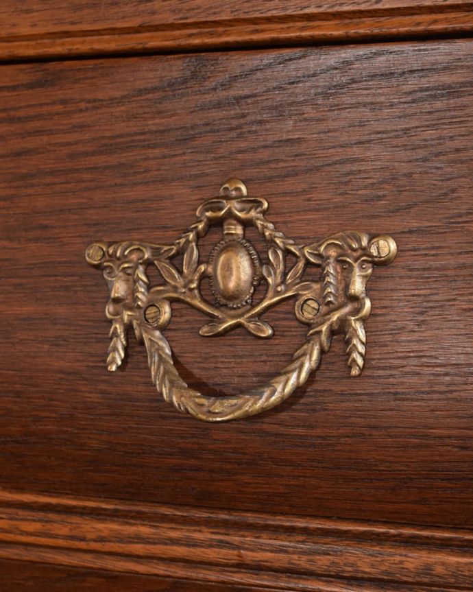 アンティークチェストの取っ手
