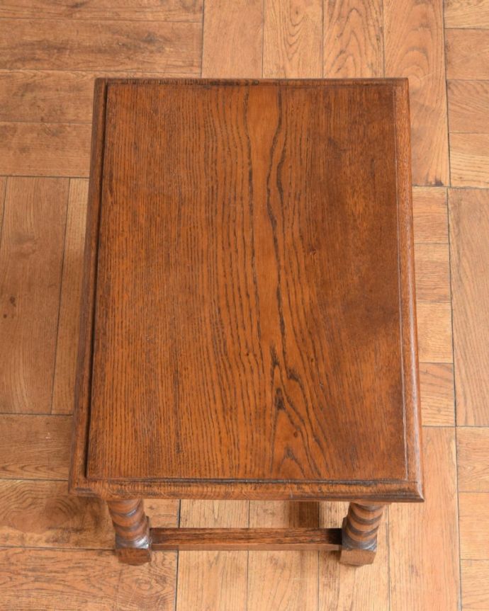 英国のアンティークテーブル、気軽に使えるコーヒーテーブル(j-2682-f