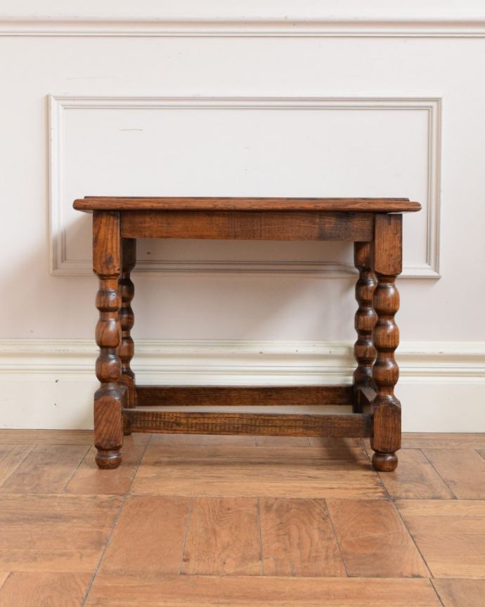 英国のアンティークテーブル、気軽に使えるコーヒーテーブル(j-2682-f