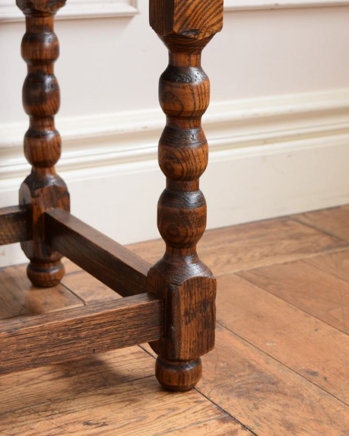 英国のアンティークテーブル、気軽に使えるコーヒーテーブル(j-2682-f