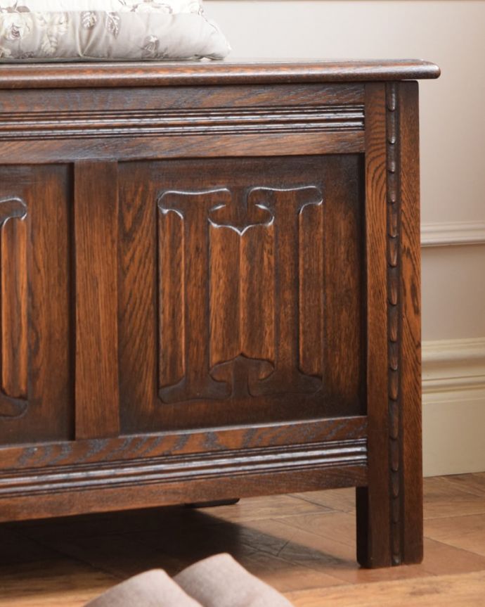 ブランケットボックスの装飾