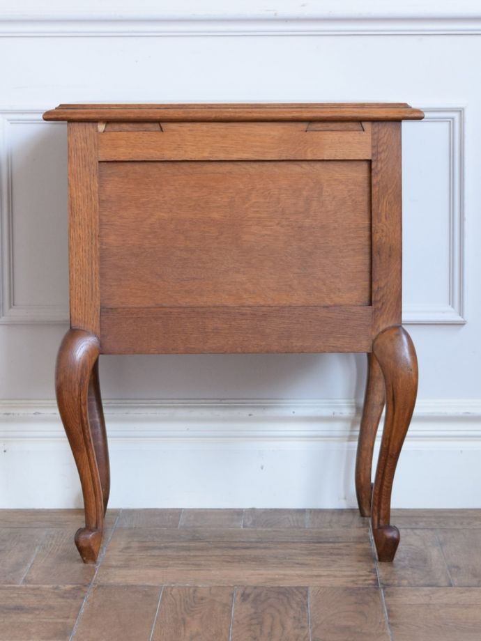 サイドチェストの後ろ姿