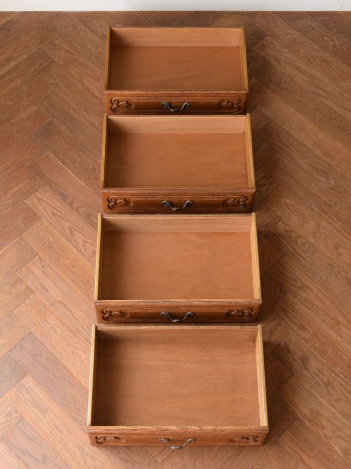 アンティークのチェスト　アンティーク家具　チェスト　実用的にチェストとして使いましょう！アンティーク家具と言えども家具。(j-2759-f)