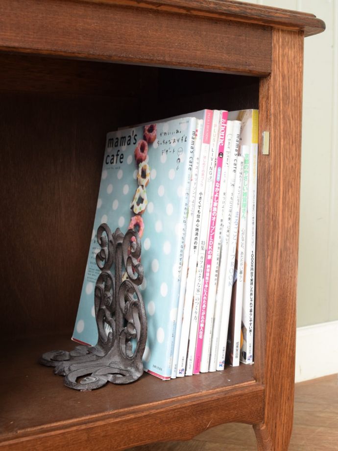 キャビネットの収納力