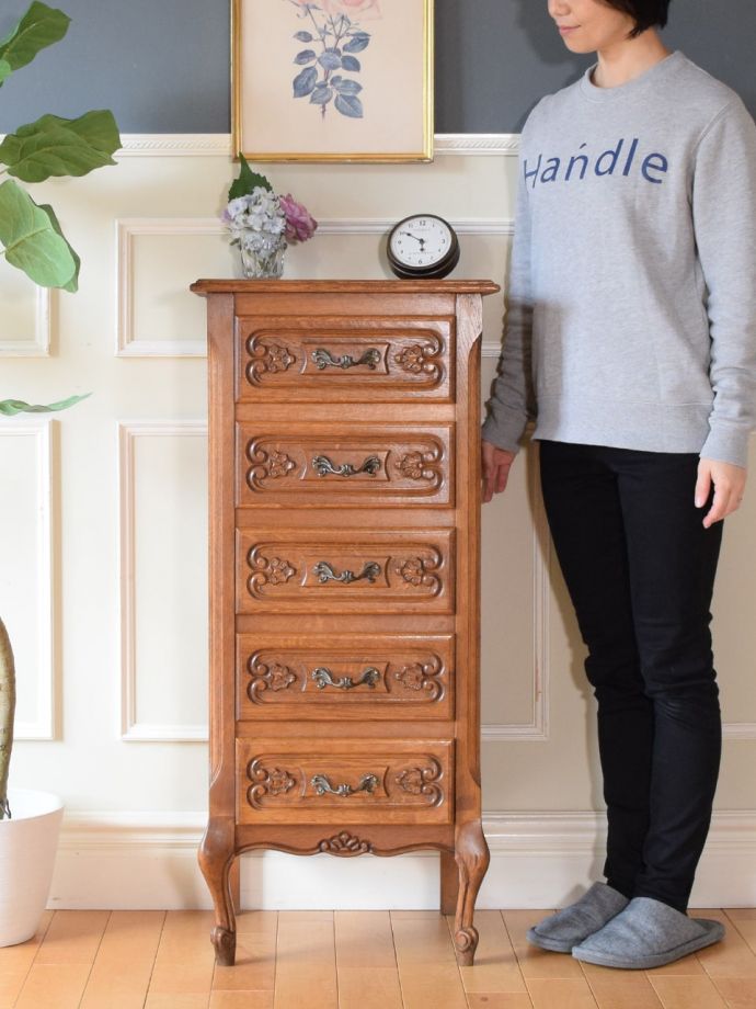 フランスのアンティークチェスト