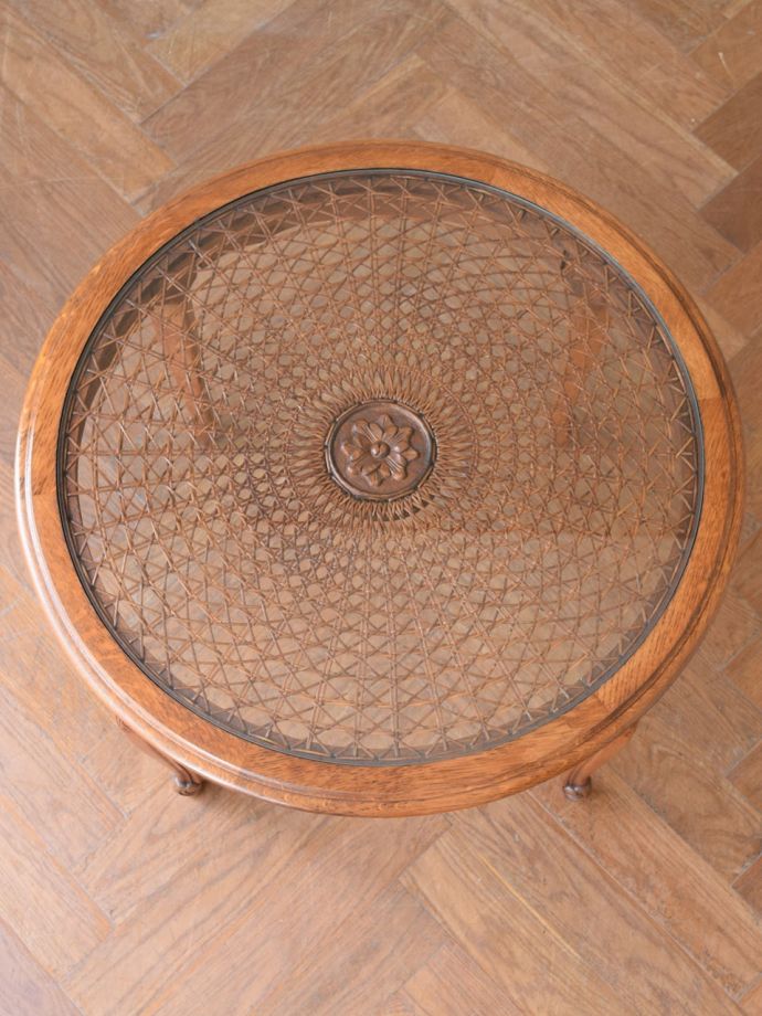 アンティークコーヒーテーブルの天板