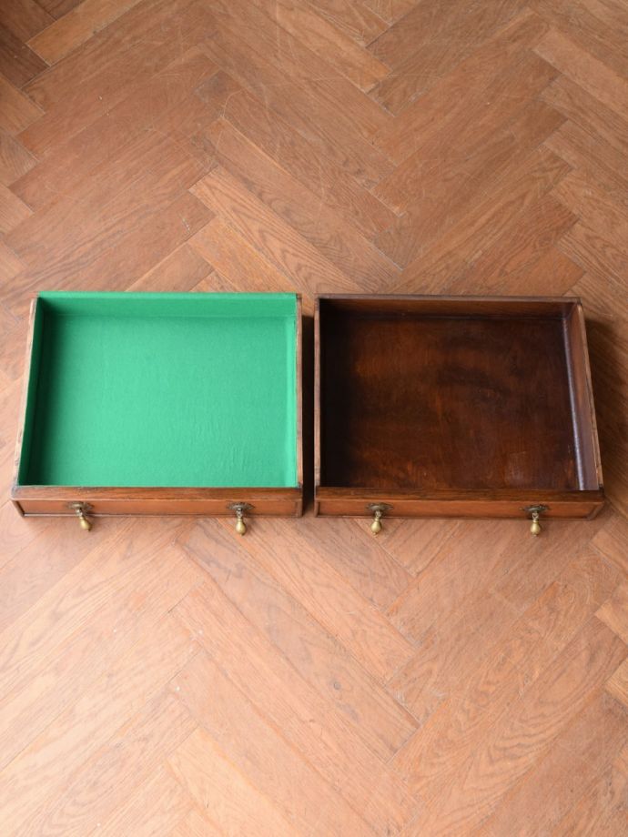 オープンシェルフの引き出し