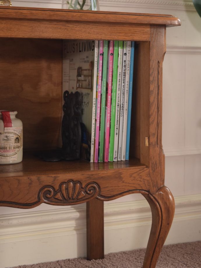 キャビネットの収納力