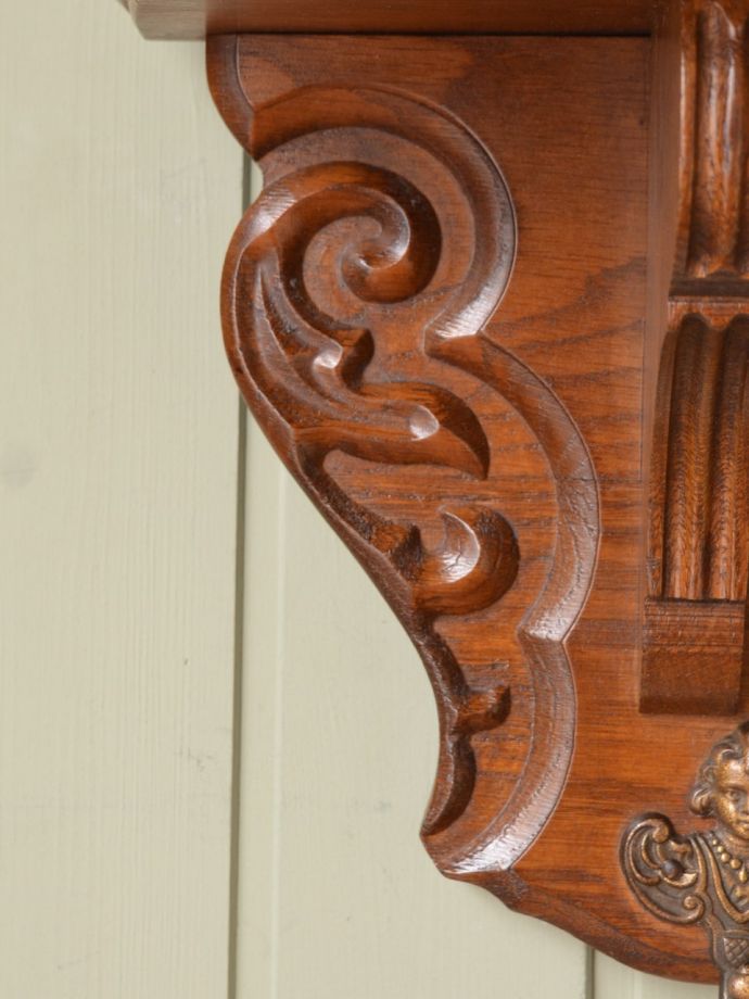 ウォールシェルフの装飾