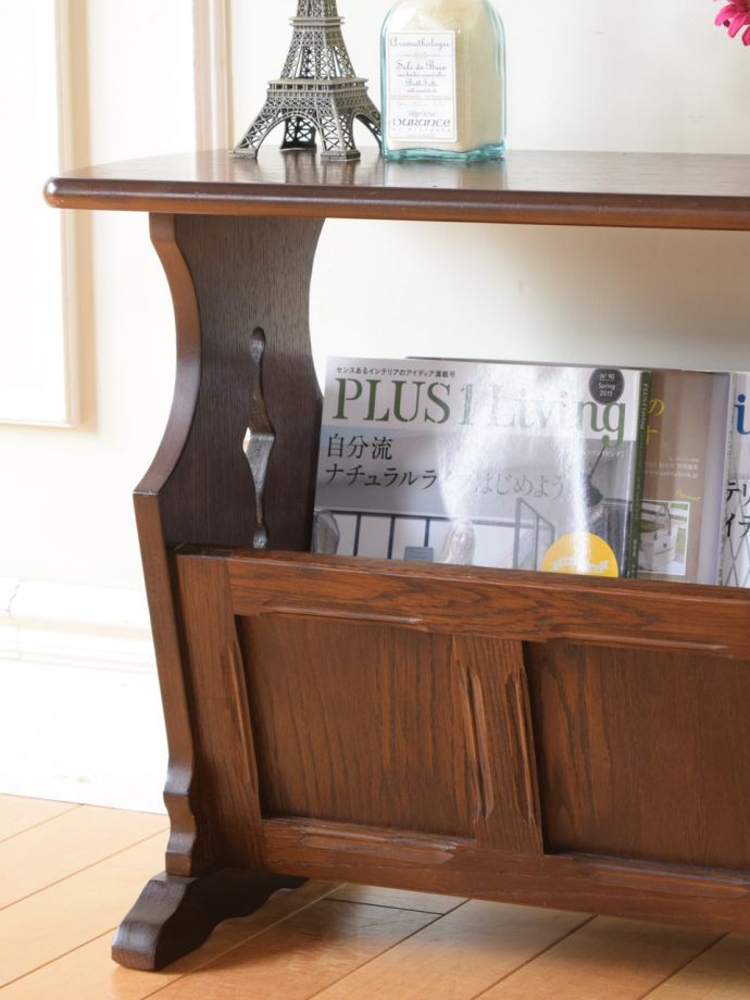 おしゃれなマガジンラックの収納量