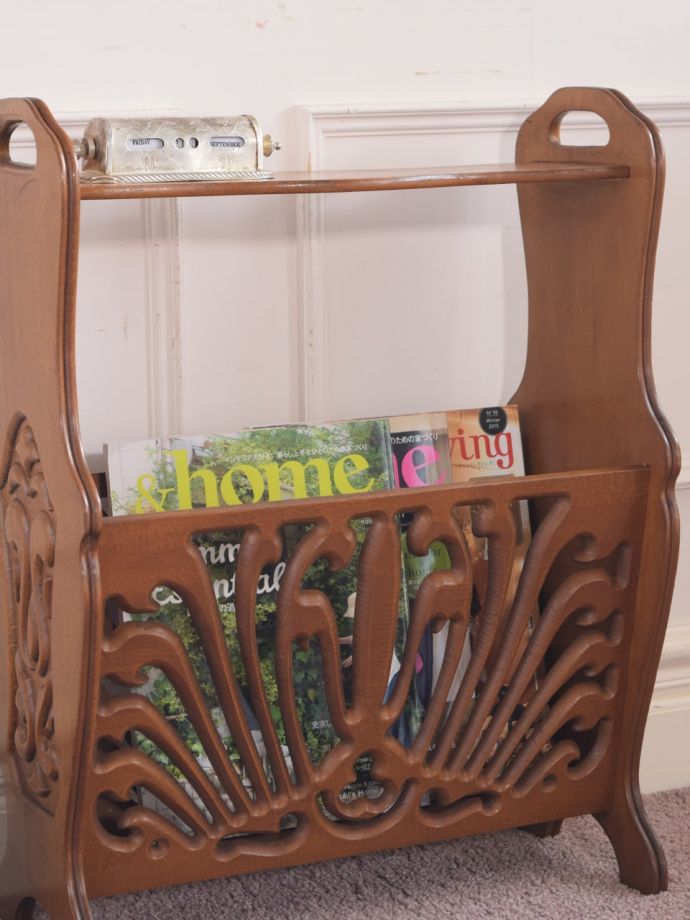 おしゃれなマガジンラックの収納量
