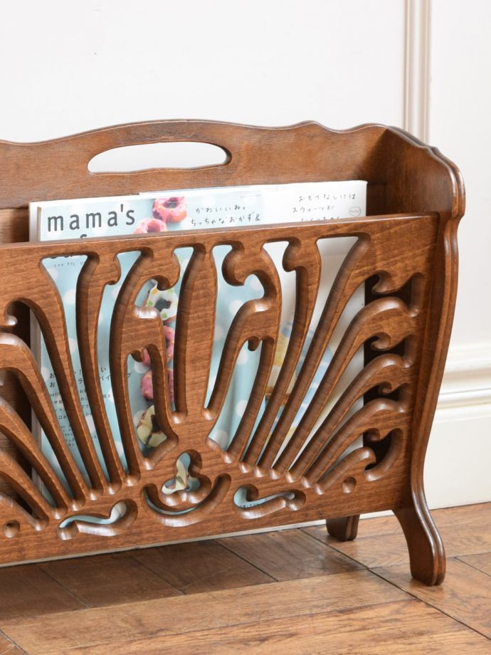 おしゃれなマガジンラックの収納量