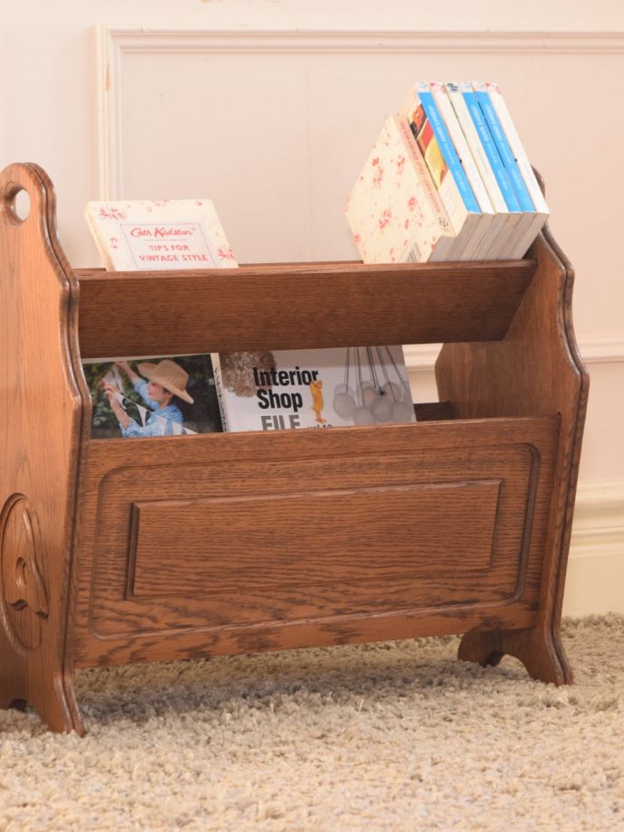 おしゃれなマガジンラックの収納量