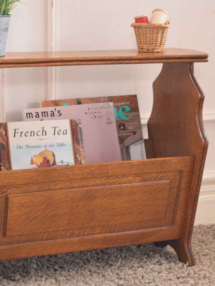 おしゃれなマガジンラックの収納量