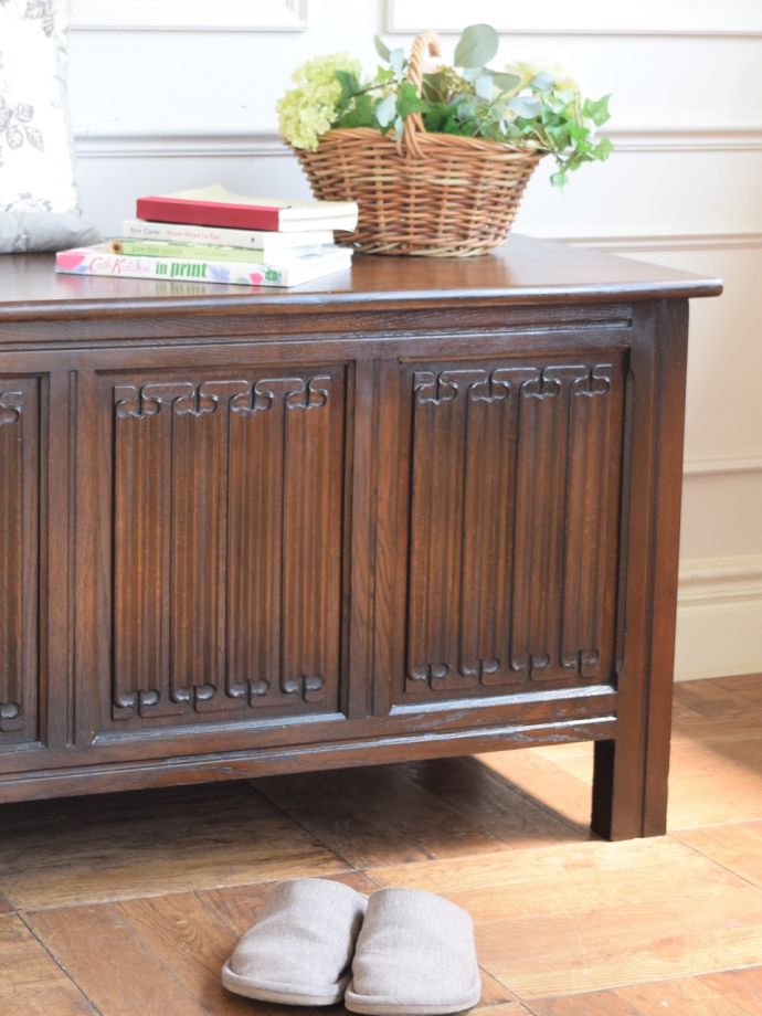 ブランケットボックスの装飾