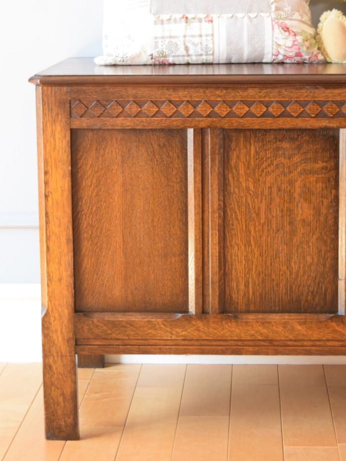 ブランケットボックスの装飾