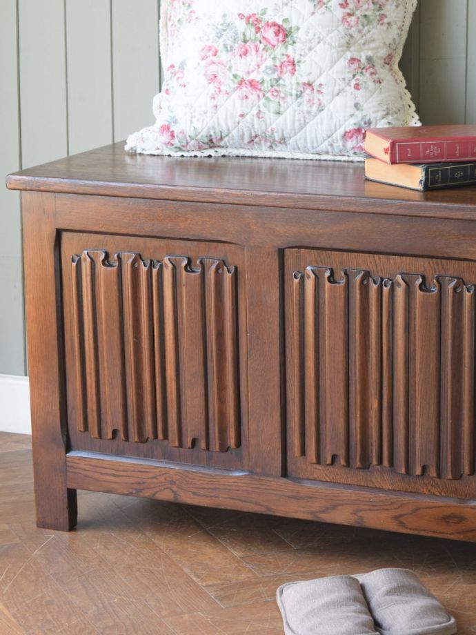 ブランケットボックスの装飾