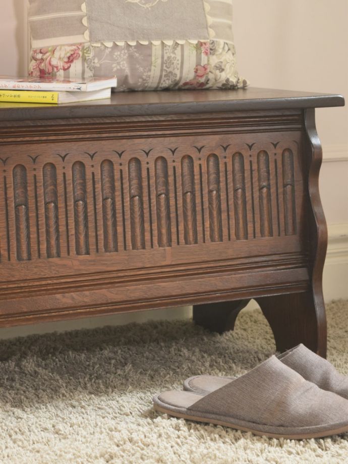 ブランケットボックスの装飾