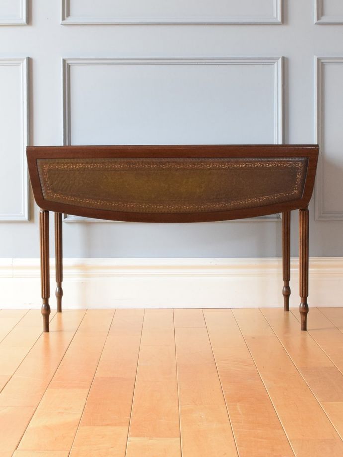 畳んだ時のバタフライテーブル