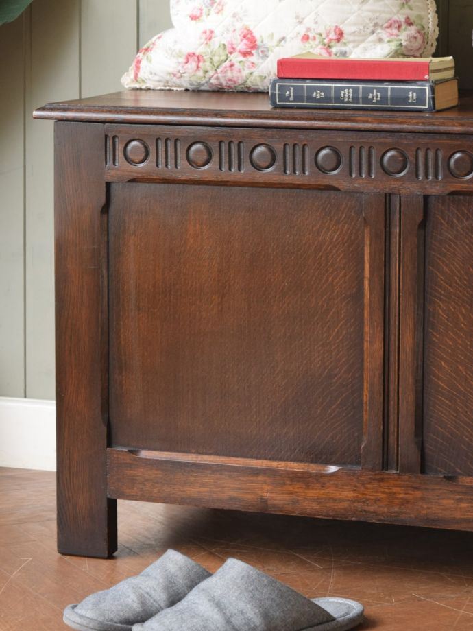 ブランケットボックスの装飾